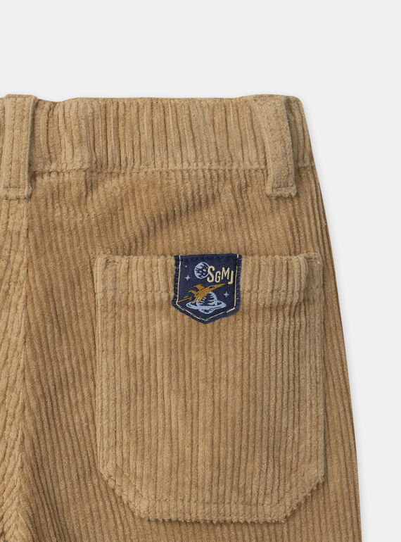 Yellow PANTS NLOCORDAGE / 25H3PGW2PAN107