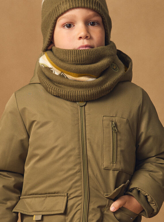 Kaki PARKA NISCAMPAGE / 25H3PGF2PAR604