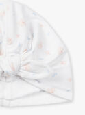White NEWBORN BEANY KOLAB / 24E0AF12BNA000