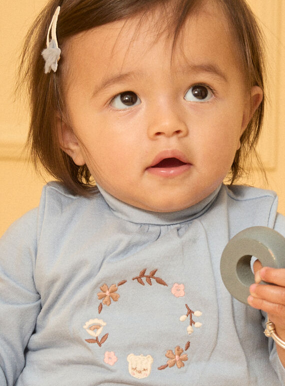 Greyish blue BODYSUIT LAROBERTA / 24H1BFS1BOD205