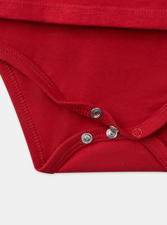 Red BODYSUIT LAPIPA / 24H1BFR1BODF505