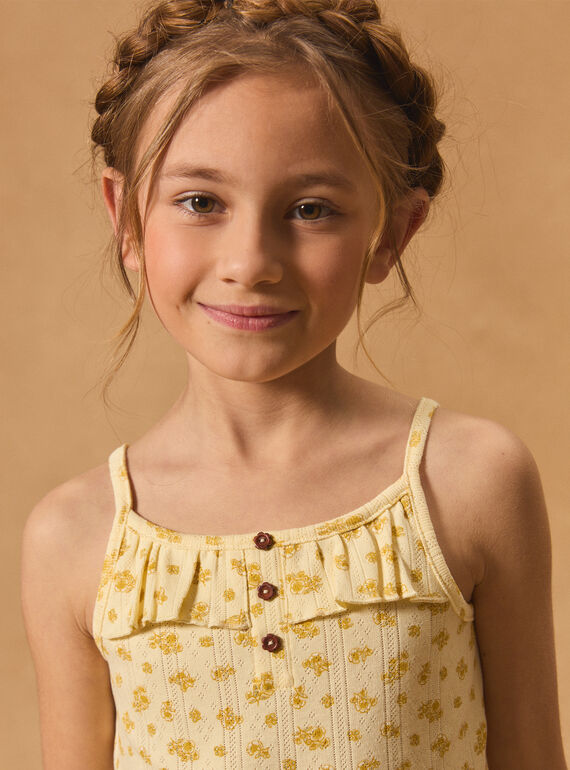 Yellow PYJAMA MUIKETTE / 25E5PFG2PYJB102