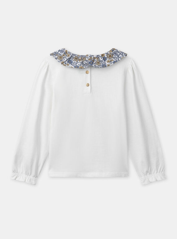 Off white TEE SHIRT LS NLOCORETTE / 25H2PFW2TML009