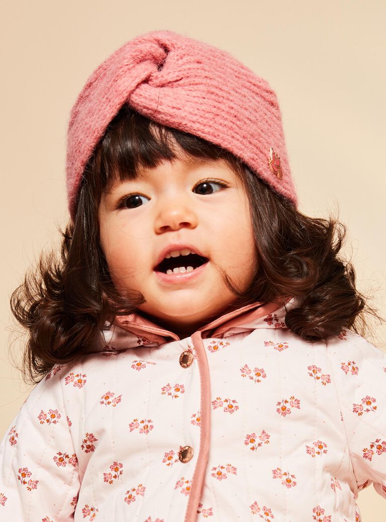 Old pink knitted hat FIMAURINE / 23E4BF51BON817