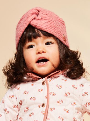 Old pink knitted hat FIMAURINE / 23E4BF51BON817