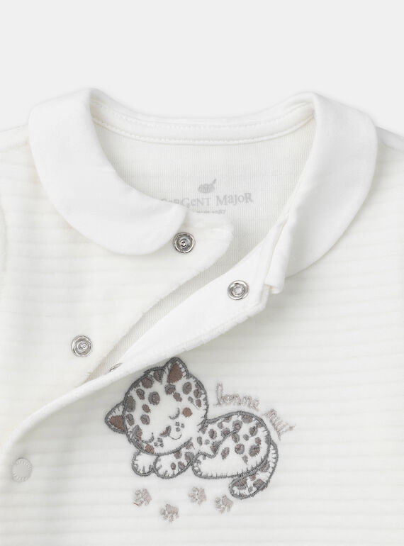 Off white BABYGROW NOSICA / 25H0NMO1GRE001