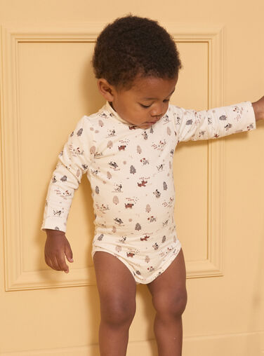 Off white BODYSUIT LAOLEY / 24H1BGQ1BOD001