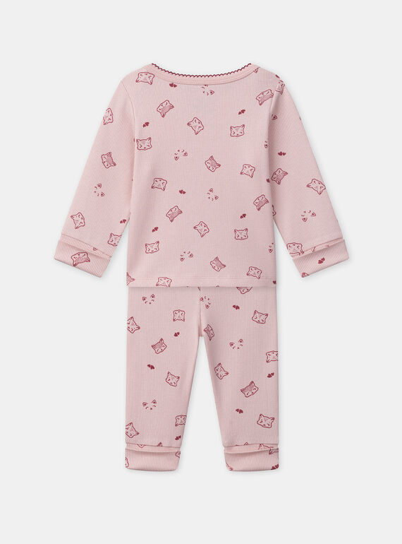 Heather pink PYJAMA NEBONNIE / 25H5BF91PYJD314