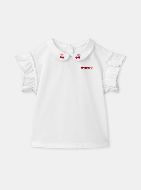 White TEE SHIRT MAURIEL / 25E1BFQ1TEE000