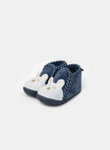 Navy SLIPPERS NEANTOINE / 25F10BG31CHP070