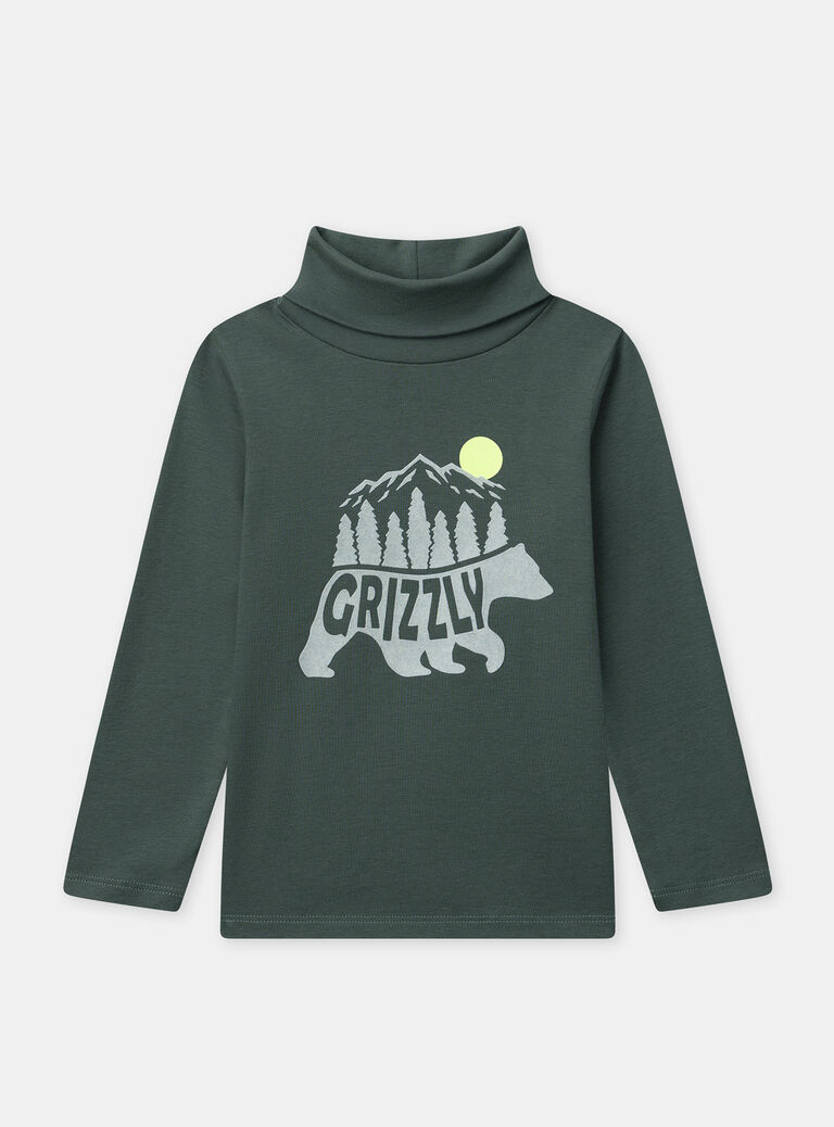 Green TURTLE NECK NRARUAGE / 25H3PGV1SPLG608