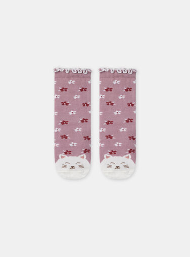 Old rose SOCKS NAELENI / 25H4BFL1SOQ303