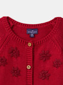 Red CARDIGAN LAPERRINE / 24H1BFR2CARF505