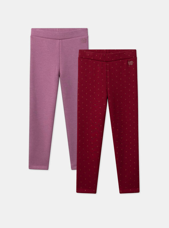 Red LEGGINGS (bottom) LITABLETTE 1 / 24H2PFB1LGD307