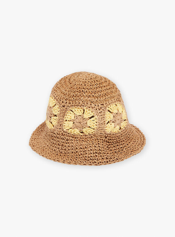 Natural straw hat FLICAPETTE / 23E4PFP1CHA009