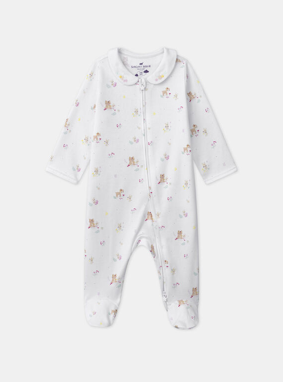Off white BABYGROW MEADELE / 25E5BFF2GRE001