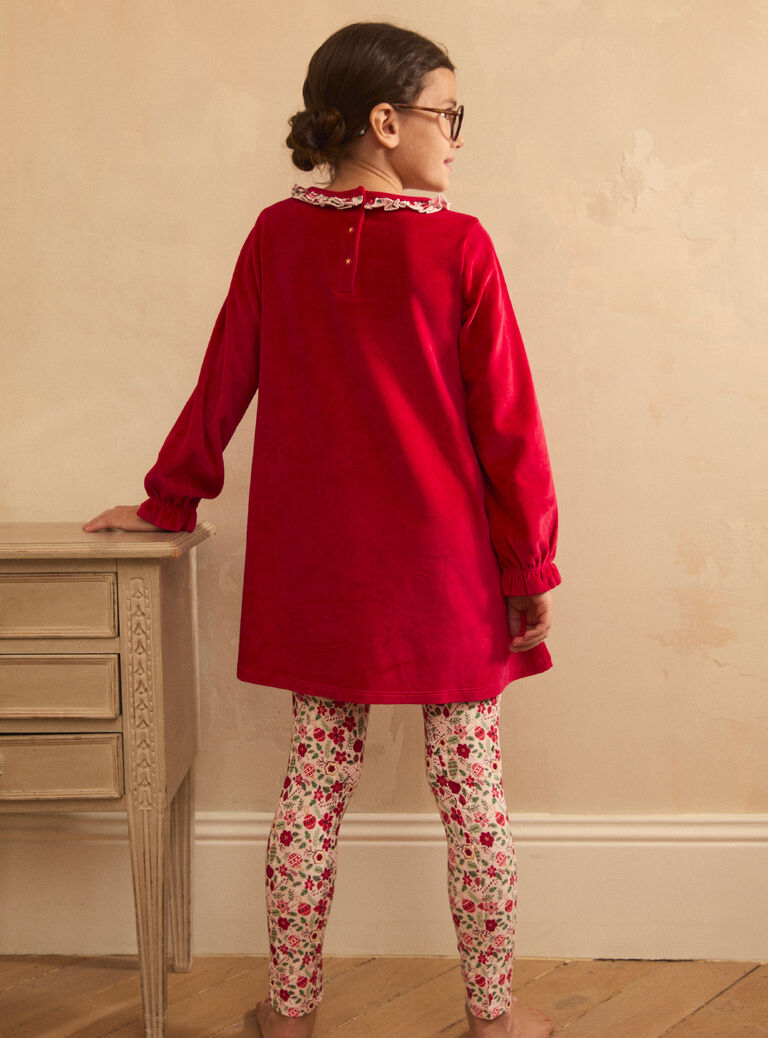 Red NIGHT DRESS LECAYETTE / 24H5PFF1CHN050