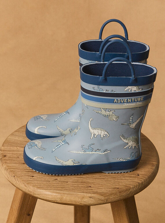 Medium blue RAIN BOOTS MIBOTAGE / 25N10PG11D0C208