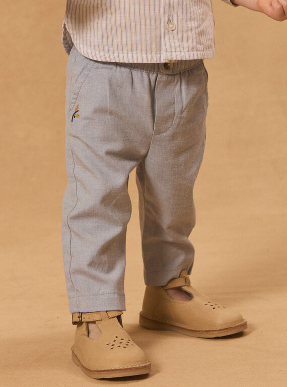 Water blue PANTS MAELIO / 25E1BGL1PAN213