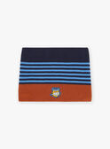 Two-toned striped print knitted snood FRARIAGE / 23E4PG52SNO713