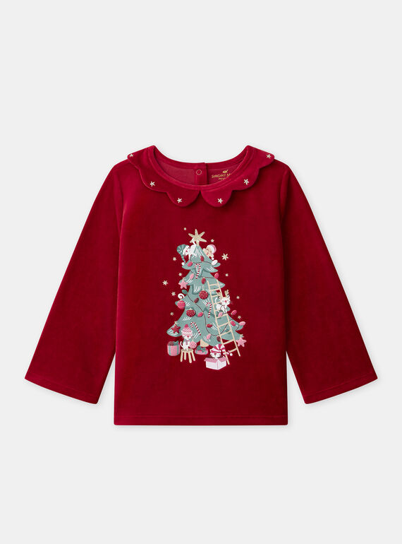 Red PYJAMA NECROPETTE / 25H5PF52PYJ050