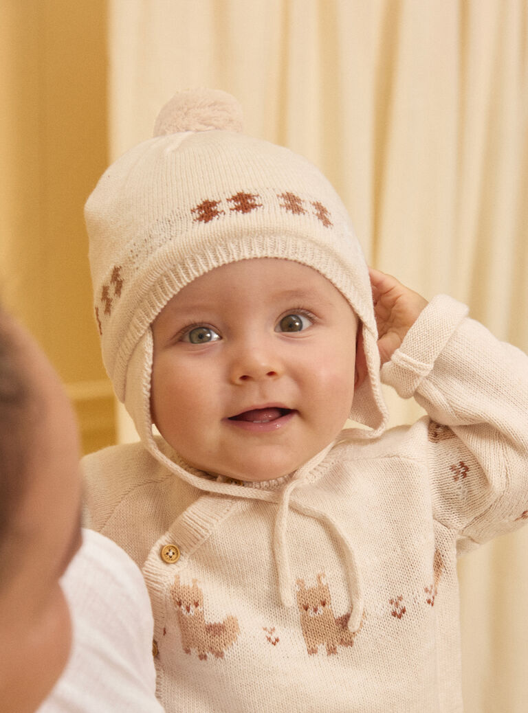 Heather beige HAT LONG / 24H0AMN1CHAA011