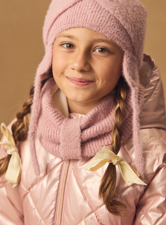 Old rose SNOOD NISABETTE / 25H4PFF2SNO303