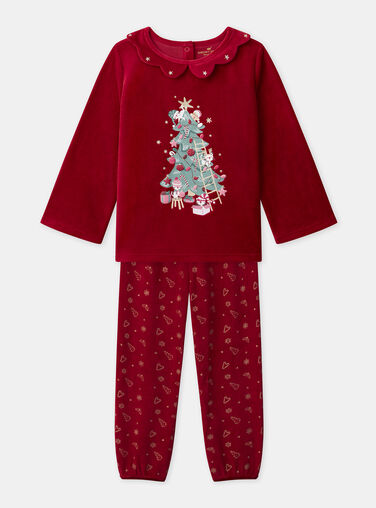 Red PYJAMA NECROPETTE / 25H5PF52PYJ050