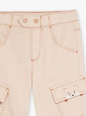 Light beige cargo pants GABERNARD / 23H1BG71PAN801