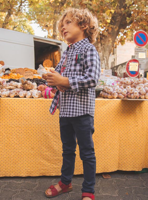 Checkered shirt FECHEMAGE / 23E3PGB1CHMC243