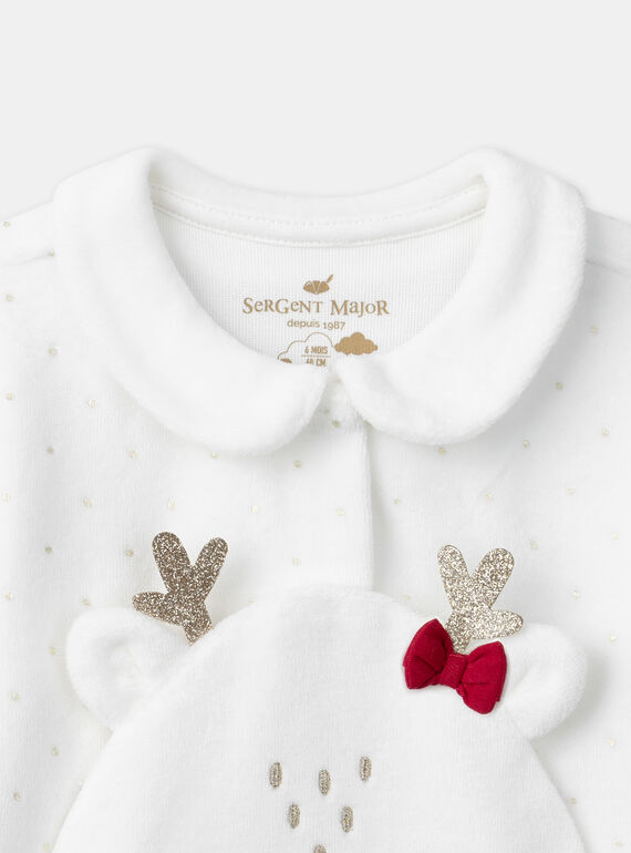 Off white BABYGROW NEDANIELA / 25H5BF52GRE001