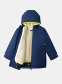 Blue PARKA NISJAPAGE / 25H3PGF1PAR703