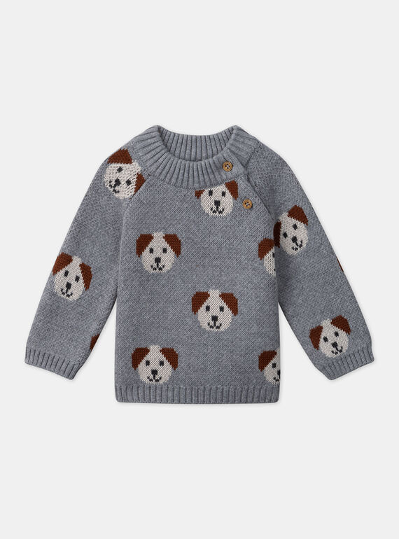 Heather grey PULLOVER LAOREL / 24H1BGQ1PUL943