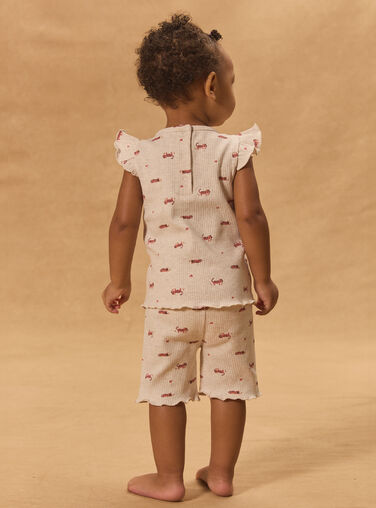 Light beige SET MAZIRA / 25E1BFR1ENS808