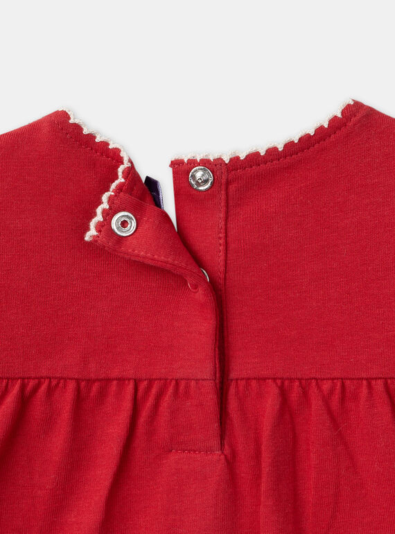 Red BODYSUIT LAPIPA / 24H1BFR1BODF505