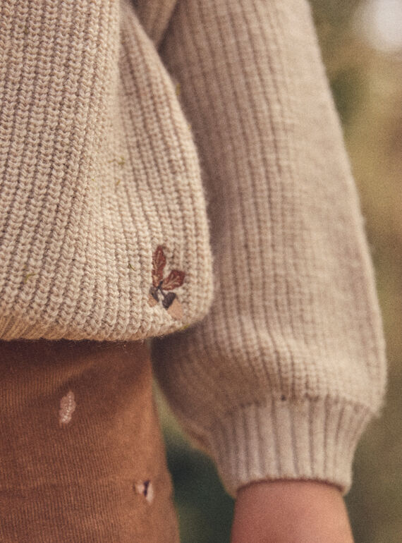 Off white PULLOVER NLECOLETTE / 25H2PFT1PUL007