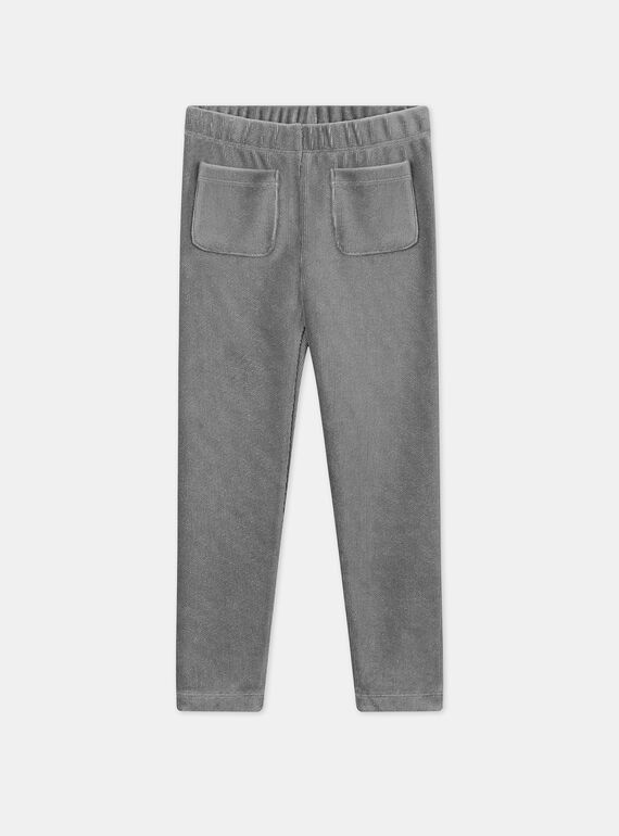 Grey LEGGINGS (bottom) LADEGETTE / 24H2PFQ1LG940