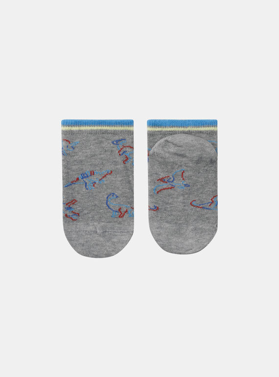 Heather grey SOCKS KLABAGE / 24E4PGN1SOQ943