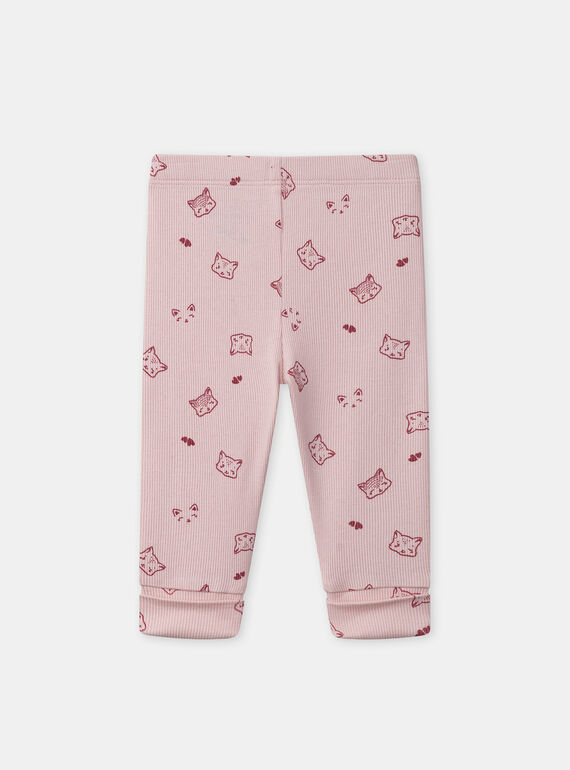 Heather pink PYJAMA NEBONNIE / 25H5BF91PYJD314