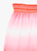 Ecru and red cotton 2-piece set KUEMIETTE / 24E2PFH2ENS001
