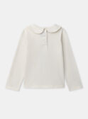 Ivory TEE SHIRT LS NLEGLANETTE / 25H2PFT1TML005