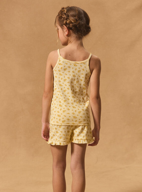 Yellow PYJAMA MUIKETTE / 25E5PFG2PYJB102