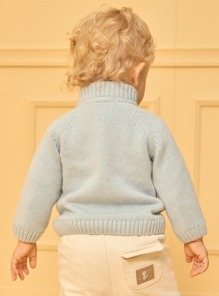 Blue sky PULLOVER LAUFFE / 24H1BGS1PUL020