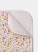 Clear pink BLANKET MOSSIE / 25E0AF12D4P321