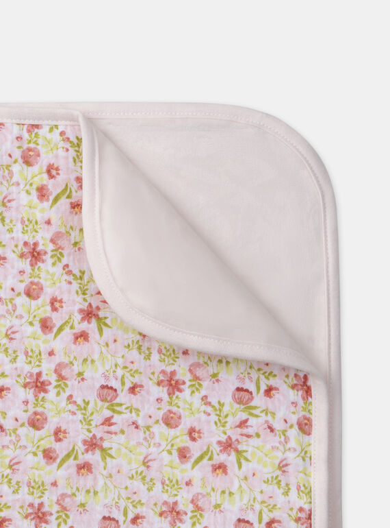Clear pink BLANKET MOSSIE / 25E0AF12D4P321