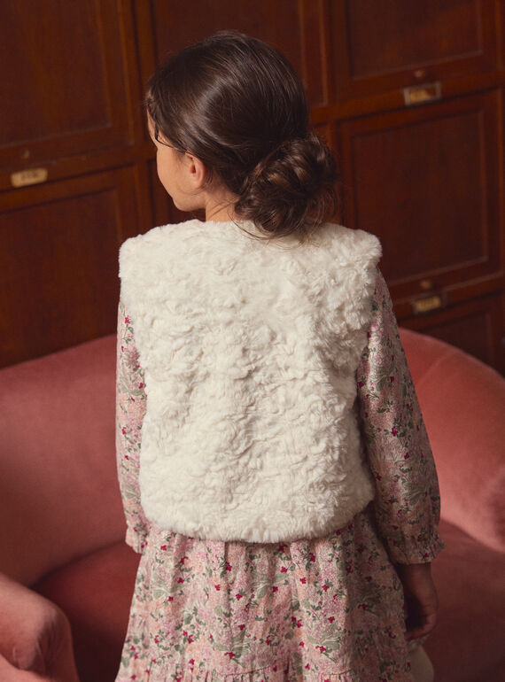 Off white CARDIGAN WHITHOUT SLEEVES LADIETTE / 24H2PFQ1CSM001