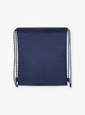 Blue and white striped backpack FRYSACAGE / 23E4PGL1BES070