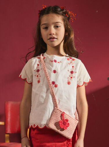 Pink BAG AND POUCH MOSAKETTE / 25E4PFJ1BESD317