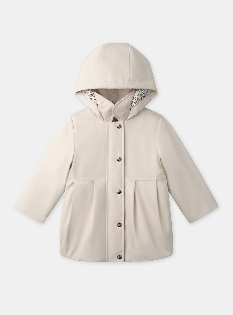 Light beige RAINCOAT NINOLETTE / 25H2PFE2IMP801