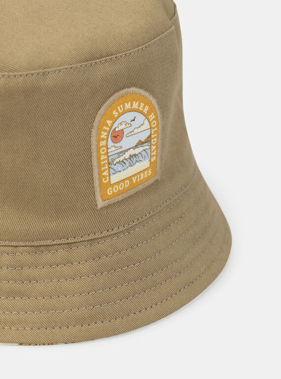 Straw yellow HAT MLABOBAGE / 25E4PGK2CHA104